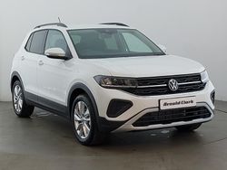 White New 2025 VW T-Cross Match SUV | £25,395 (A bit pricey)