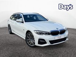 White Used 2022 BMW 330e M Sport Estate | £24,999 (Good price)