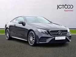 Black Used 2018 Mercedes E220 AMG line Coupe | £20,000 (Fair price)