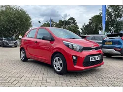 Red Used 2018 Kia Picanto Hatchback | £8,194 (Fair price)