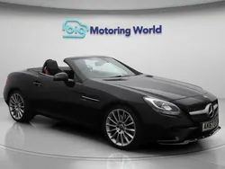 Black Used 2017 Mercedes SLC200 AMG line Cabriolet | £15,300 (Fair price)