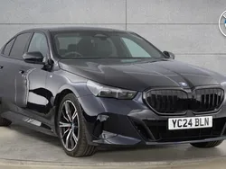 Black Used 2024 BMW 550e M Sport Sedan | £61,500