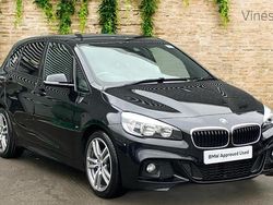 Black Used 2017 BMW 216 Active Tourer M Sport MPV | £14,395 (Fair price)