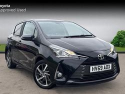 Black Used 2019 Toyota Yaris Hatchback | £7,640 (Fair price)