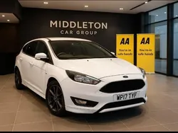 White Used 2017 Ford Focus ST-Line Hatchback | £4,995 (Good price)