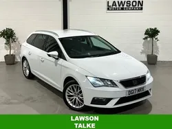 White Used 2017 Seat Leon ST SE Dynamic Estate | £9,490 (Fair price)