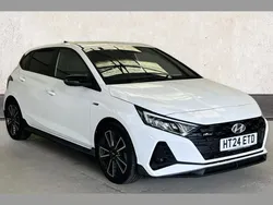 White Used 2024 Hyundai i20 N Line Hatchback | £18,131 (Fair price)