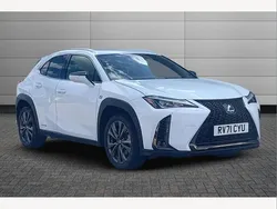 White Used 2021 Lexus UX 250h Sport Line SUV | £22,550 (Fair price)