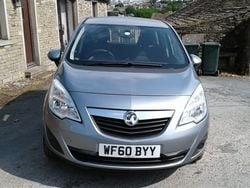 Silver Used 2010 Vauxhall Meriva MPV | £1,495 (Good price)