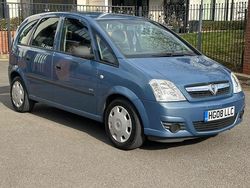 Blue Used 2008 Vauxhall Meriva MPV | £1,950 (Good price)