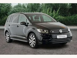 Black Used 2020 VW Touran R-line MPV | £21,990 (Fair price)