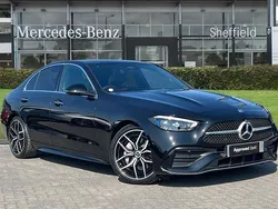Black Used 2023 Mercedes C200 AMG Line Premium Plus Sedan | £38,485