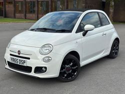 White Used 2015 Fiat 500C S Cabriolet | £4,600 (Fair price)