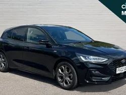 Black Used 2022 Ford Focus ST-Line Hatchback | £14,938 (Fair price)