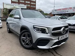 Silver Used 2021 Mercedes GLB200 AMG Line Premium Plus SUV | £23,999 (Fair price)