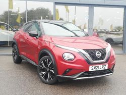 Red Used 2021 Nissan Juke Tekna+ SUV | £14,498 (A bit pricey)