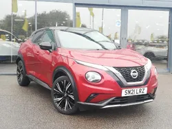 Red Used 2021 Nissan Juke Tekna+ SUV | £14,998 (Expensive)