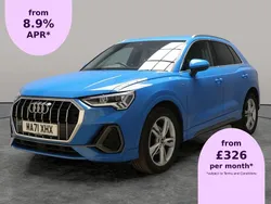 Blue Used 2021 Audi Q3 S-Line SUV | £22,638 (Super price)
