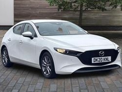 White Used 2020 Mazda 3 Hatchback | £15,596 (Good price)