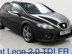 Black Used 2007 Seat Leon FR Hatchback | £2,450 (Fair price)