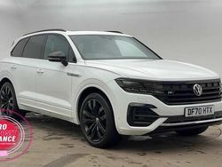 White Used 2020 VW Touareg Black Edition SUV | £38,990 (Fair price)