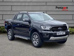 Premium metallic agate black Used 2022 Ford Ranger Wildtrack Pickup | £18,995 (Super price)