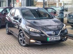 Black Used 2021 Nissan Leaf N-Connecta Hatchback | £11,452 (Fair price)