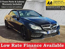 Black Used 2013 Mercedes E220 AMG Cabriolet | £7,995 (Fair price)