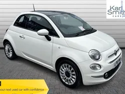White Used 2016 Fiat 500 Lounge Hatchback | £4,495 (Fair price)