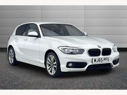 Mineral white Used 2015 BMW 120 Sport Line Hatchback | £8,245 (Fair price)