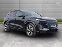 Black Used 2025 Audi Q6 e-tron S-Line SUV | £57,990 (Super price)