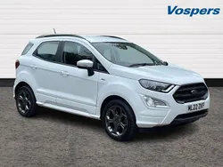 White Used 2022 Ford Ecosport ST-Line SUV | £13,100 (Fair price)