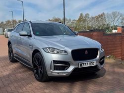 Silver Used 2018 Jaguar F-Pace R-Sport SUV | £17,995 (Fair price)