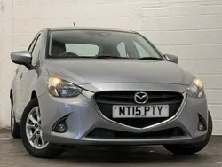 Silver Used 2015 Mazda 2 Hatchback | £8,995 (Fair price)