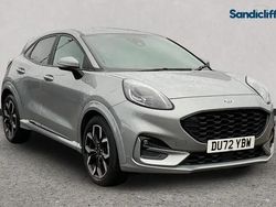 Silver Used 2022 Ford Puma ST-Line X Hatchback | £16,909 (Fair price)