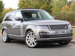 Silver Used 2020 Land Rover Range Rover Autobiography SUV | £37,995 (Fair price)