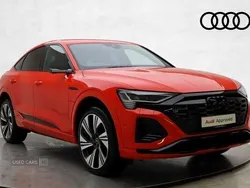 Red Used 2023 Audi Q8 e-tron Comfort SUV | £55,990 (Expensive)