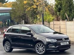 Black Used 2015 VW Polo Design Hatchback | £6,485 (Fair price)