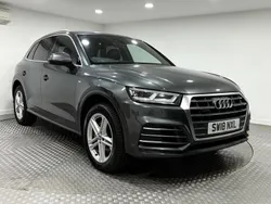 Grey Used 2018 Audi Q5 S-Line SUV | £19,295 (Good price)