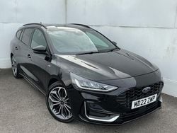 Black Used 2022 Ford Focus ST-Line Estate | £14,990 (Fair price)