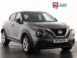 Grey Used 2022 Nissan Juke N-Connecta SUV | £15,549 (Fair price)