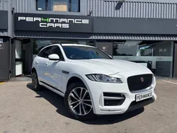 White Used 2018 Jaguar F-Pace R-Sport SUV | £19,990 (Good price)