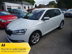 White Used 2020 Skoda Fabia SE L Hatchback | £6,295