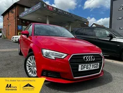 Red Used 2018 Audi A3 Sportback Performance Hatchback | £8,995 (Fair price)