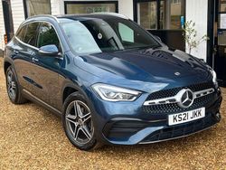 Blue Used 2021 Mercedes GLA200 AMG line SUV | £20,996 (Fair price)