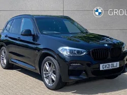 Black Used 2021 BMW X3 M Sport SUV | £27,495 (Super price)