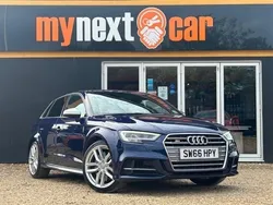 Blue Used 2016 Audi S3 Design Hatchback | £13,495 (Fair price)