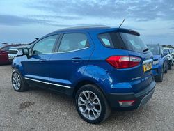 Blue Used 2018 Ford Ecosport Titanium SUV | £4,450