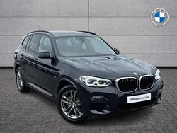Black Used 2021 BMW X3 M Sport SUV | £26,490 (Fair price)