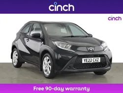 Black Used 2022 Toyota Aygo PURE Hatchback | £11,549 (Fair price)